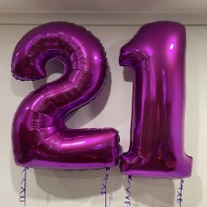 Numbers (Purple 2 and 1)